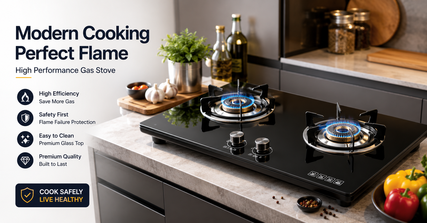 Best Gas Stove for Modern Kitchen in Bangladesh 2025