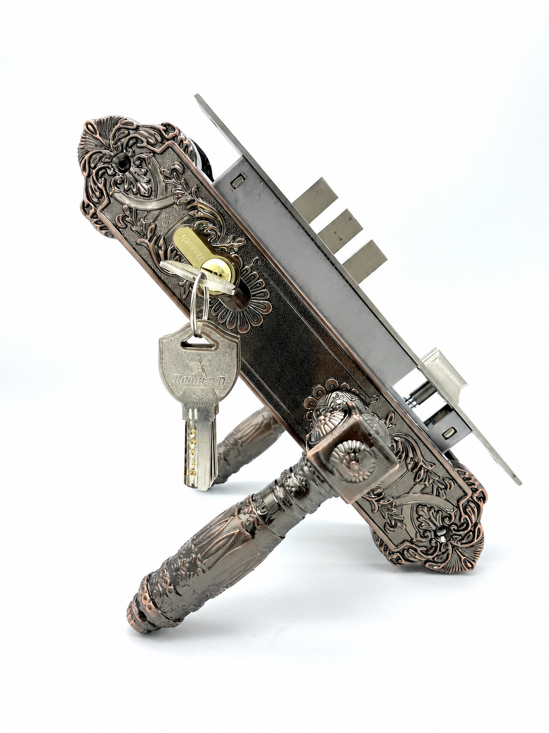 Antique Cooper Door Handle Lock